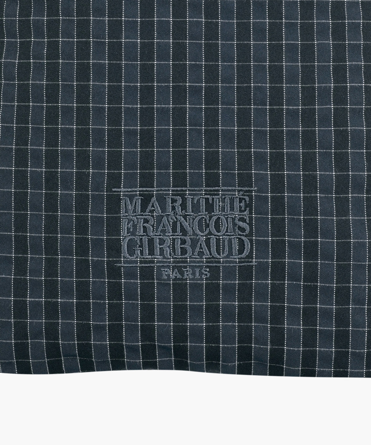 Marithe & Francois Girbaud - Classic Logo Padding Muffler (Check) product image 3 | TRAB K-Fashion Australia