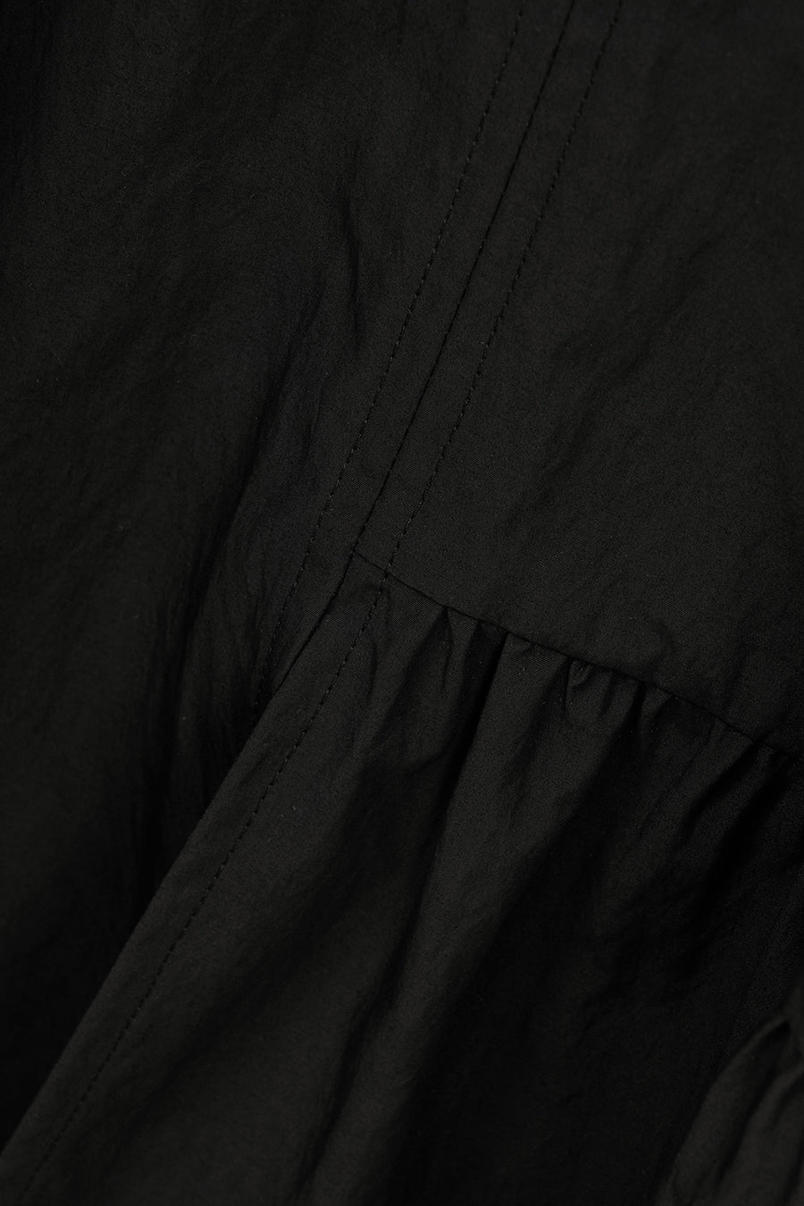 Insilence - Parachute Shirring One Piece (Black) product image 13 | TRAB K-Fashion Australia