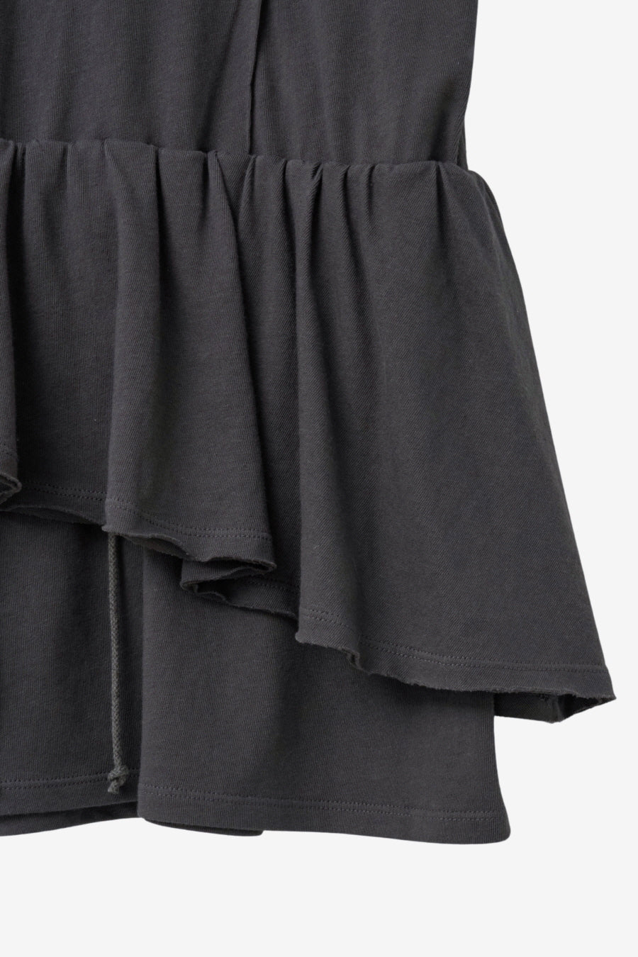 Insilence - Linen Cotton Layered Dress (Charcoal) product image 13 | TRAB K-Fashion Australia