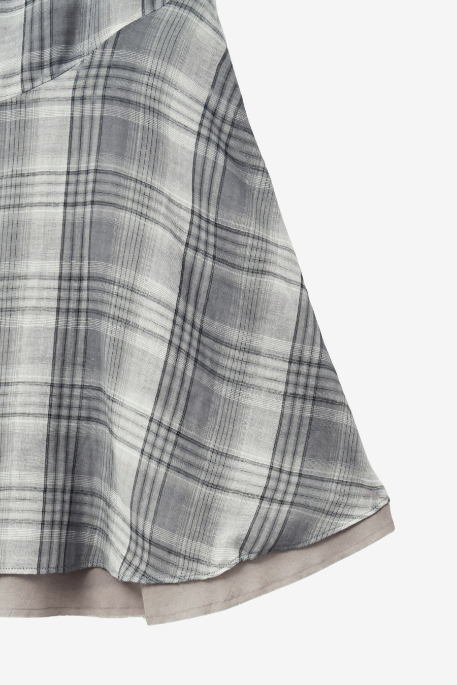 Insilence - Check Mini Dress (Grey) product image 13 | TRAB K-Fashion Australia