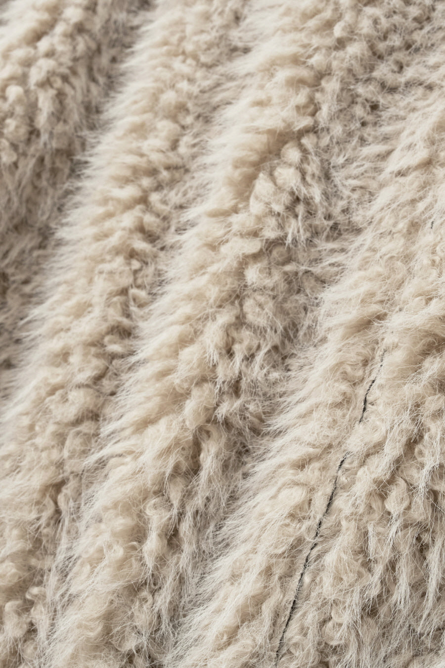 Insilence - Reversible Fur Mustang (Cream Brown) product image 15 | TRAB K-Fashion Australia