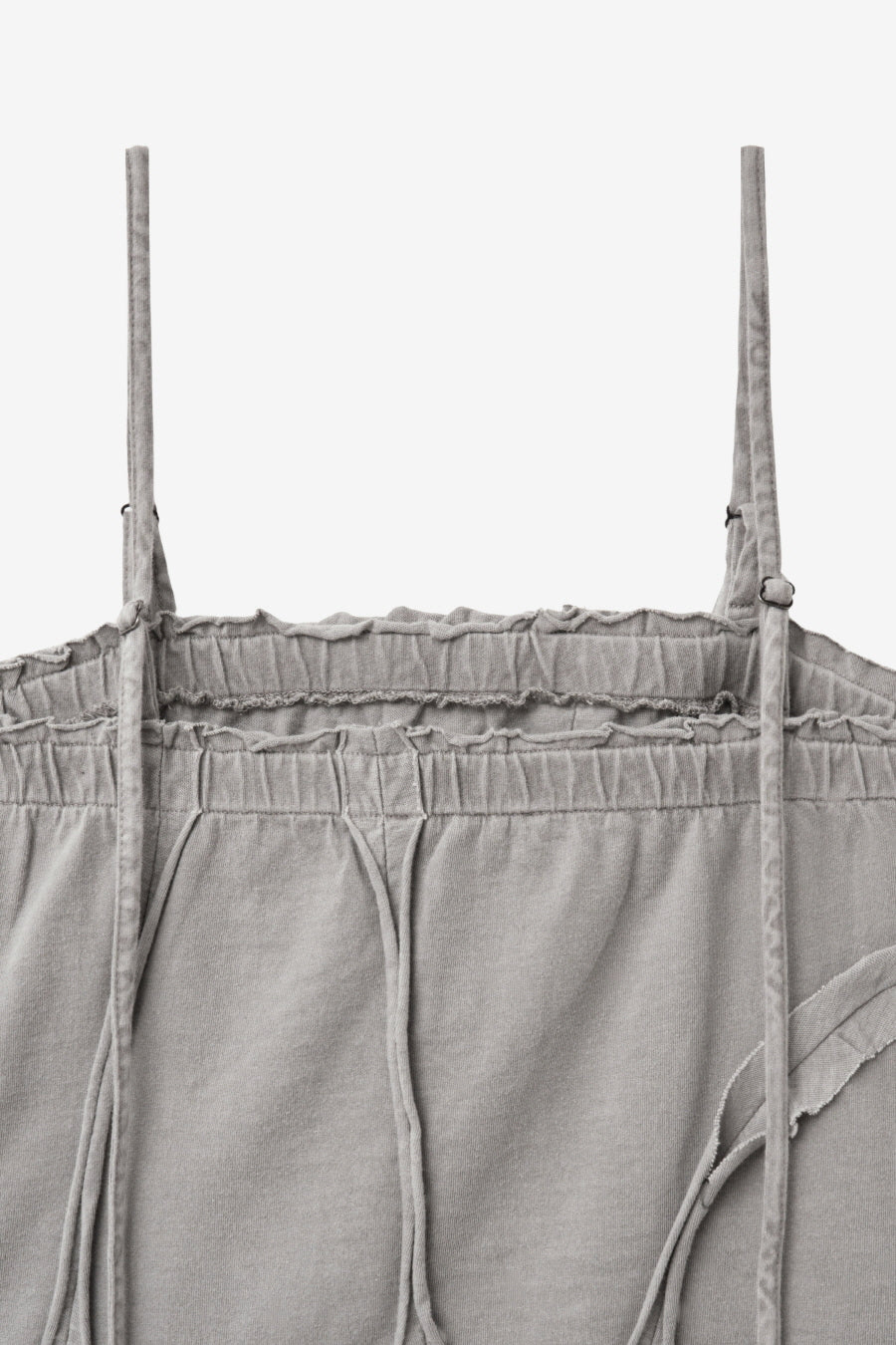 Insilence - Cotton Dyed Cut-off Sleeveless (Ash Grey) product image 15 | TRAB K-Fashion Australia