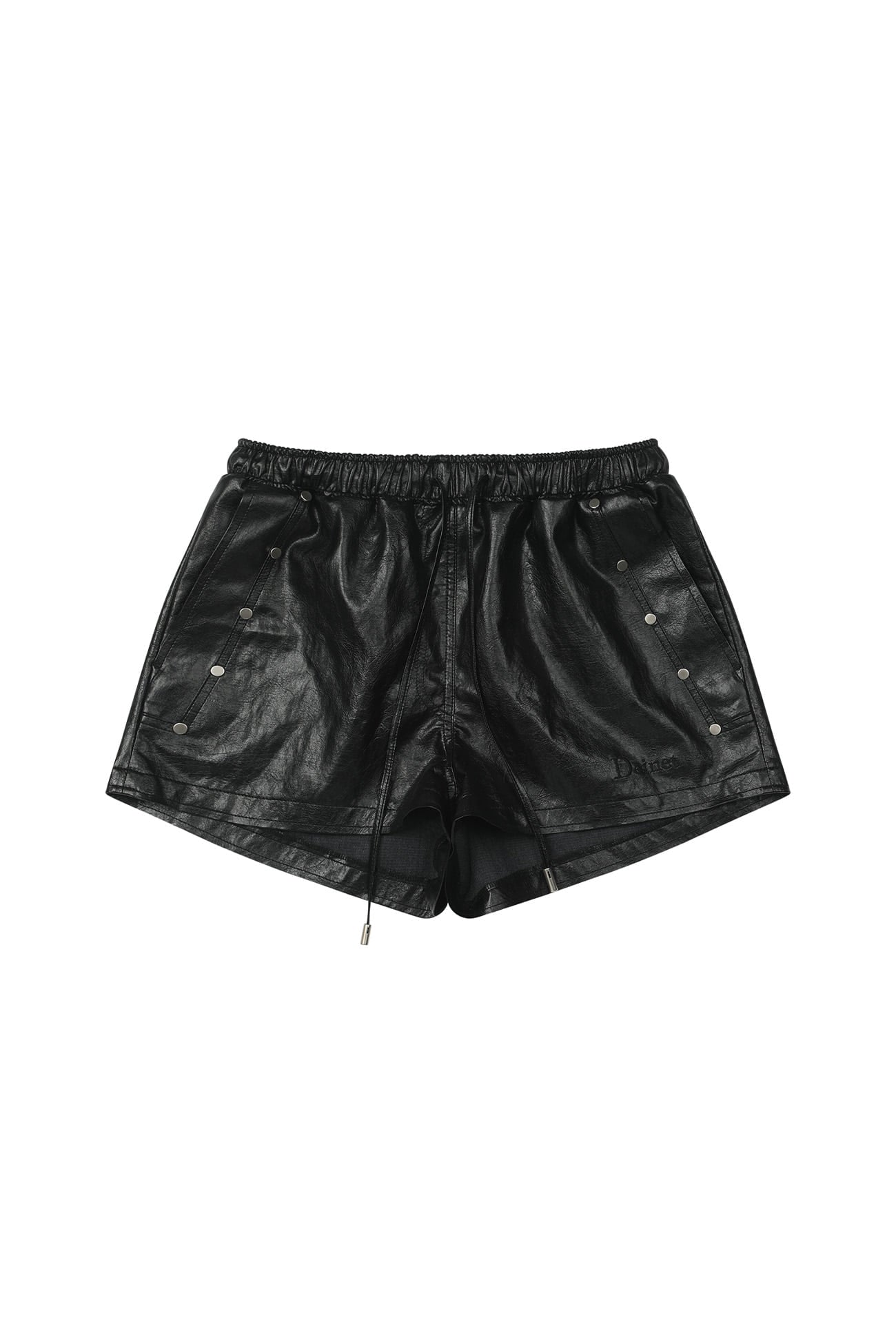 Deinet - Stud Point Faux Leather Shorts (Black) product image 8 | TRAB K-Fashion Australia