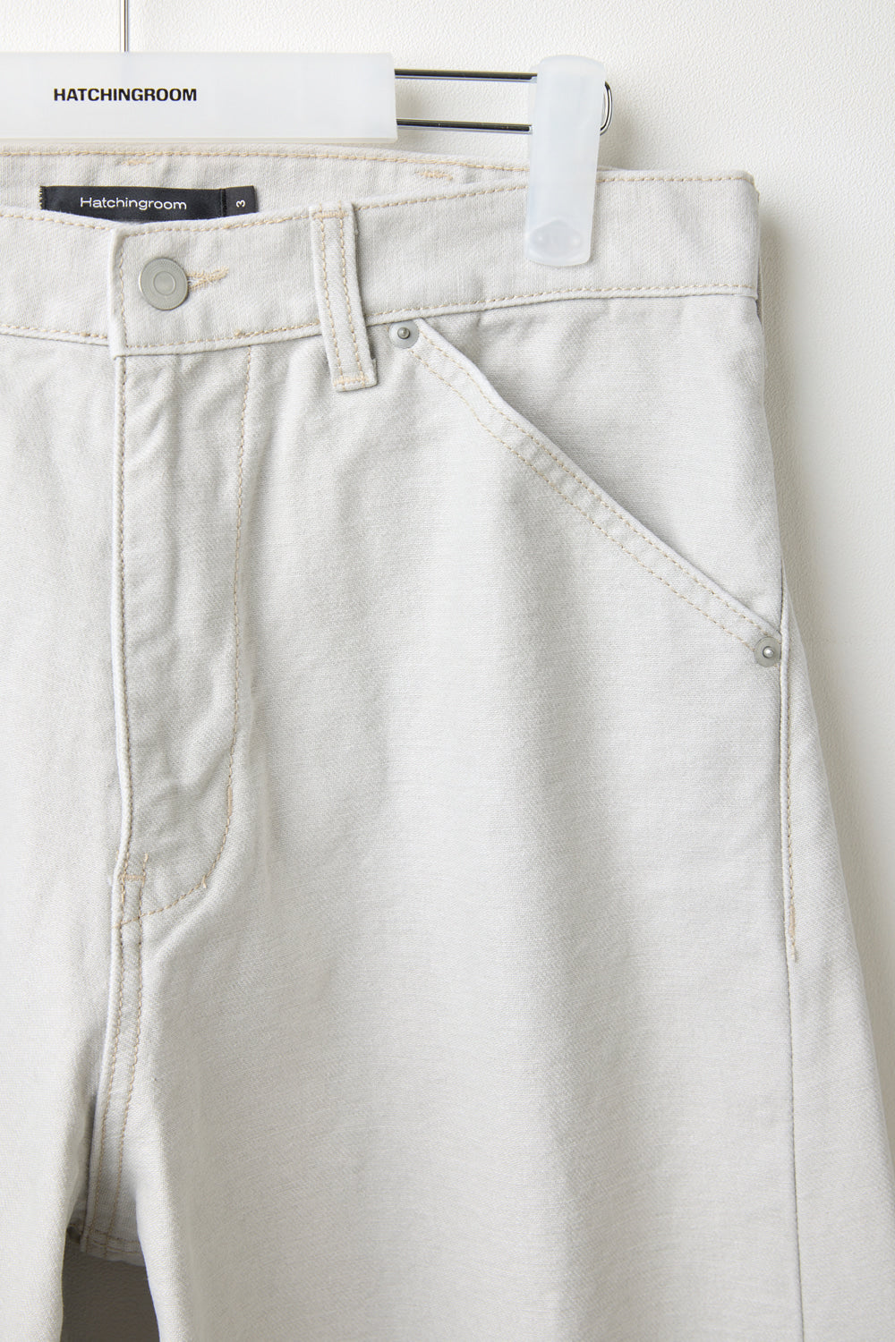 Hatchingroom - Wide Curve Jeans (Light Grey) product image 3 | TRAB K-Fashion Australia