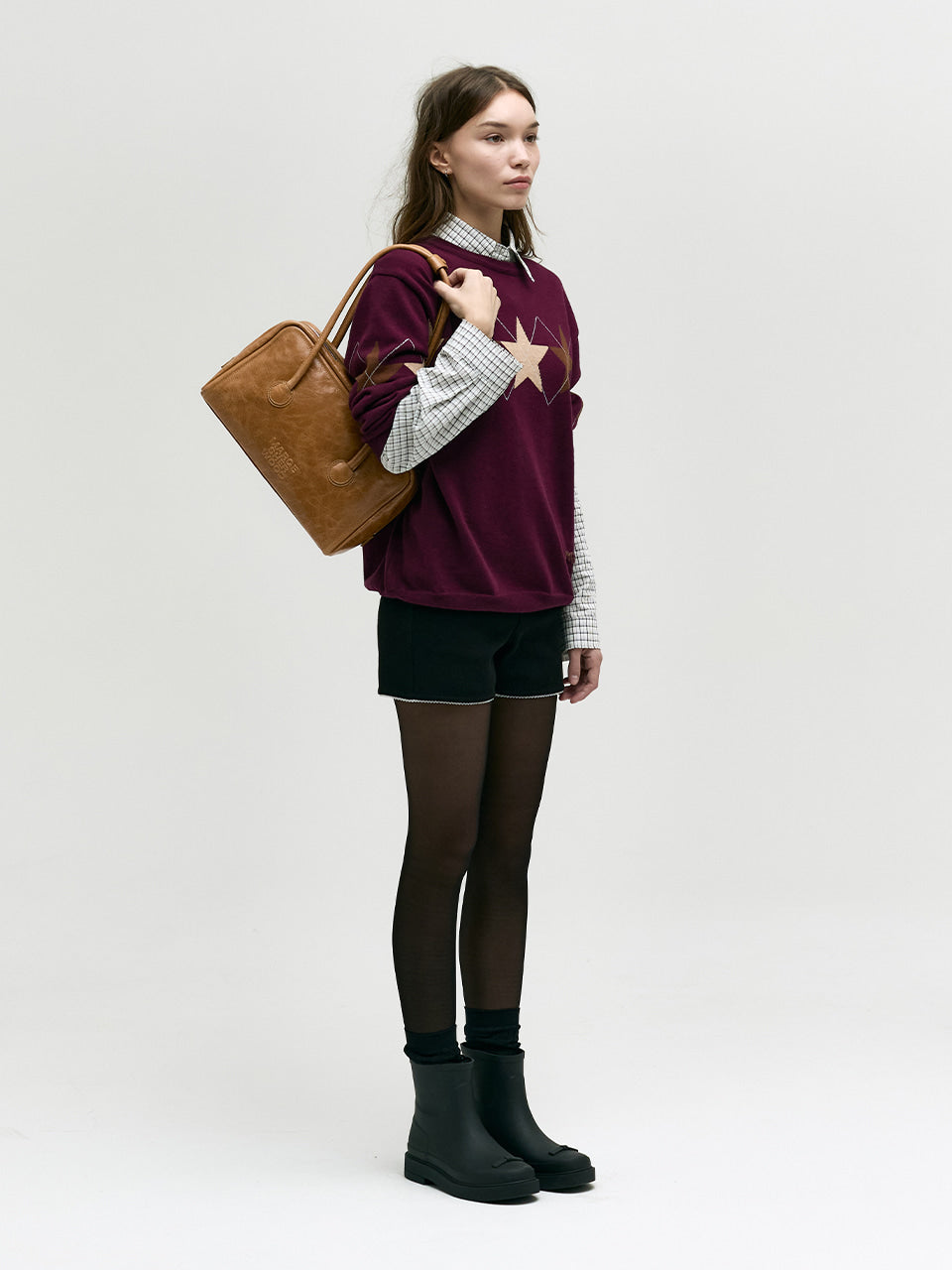 Marge Sherwood - Soft Boston (Soft Camel Pull-Up Crinkle) product image 4 | TRAB K-Fashion Australia