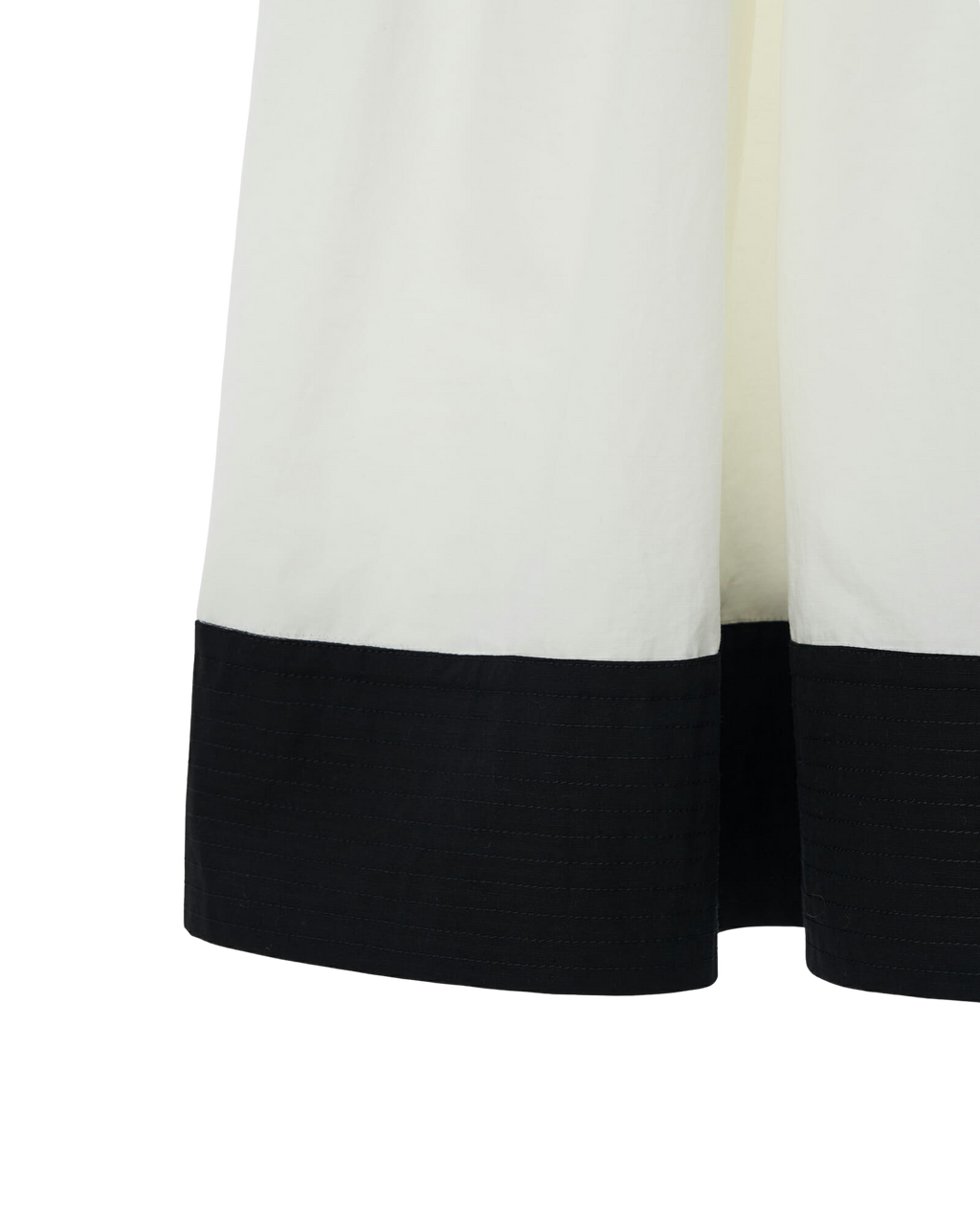 Kimhe Kim - Bi-Color Cotton Blend Midi Dress (Black/White) product image 9 | TRAB K-Fashion Australia