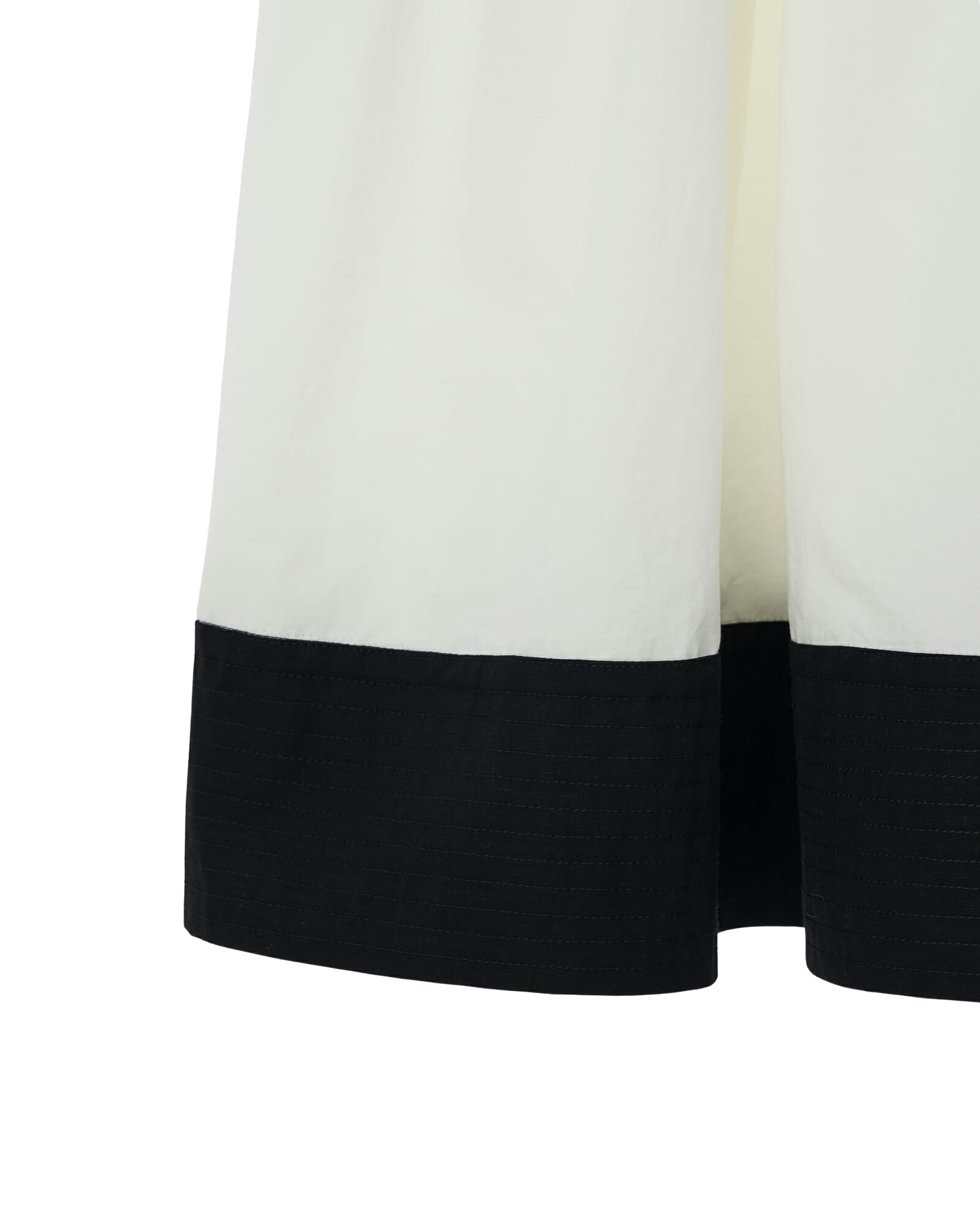 Kimhe Kim - Bi-Color Cotton Blend Midi Dress (Black/White) product image 9 | TRAB K-Fashion Australia