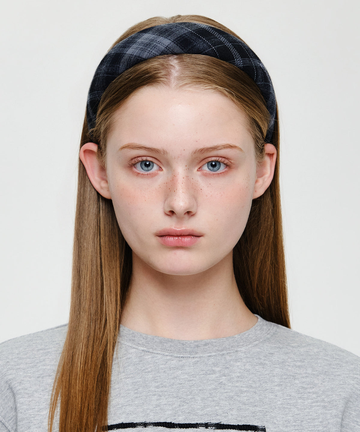Marithe & Francois Girbaud - Check Hairband (Navy) product image 4 | TRAB K-Fashion Australia