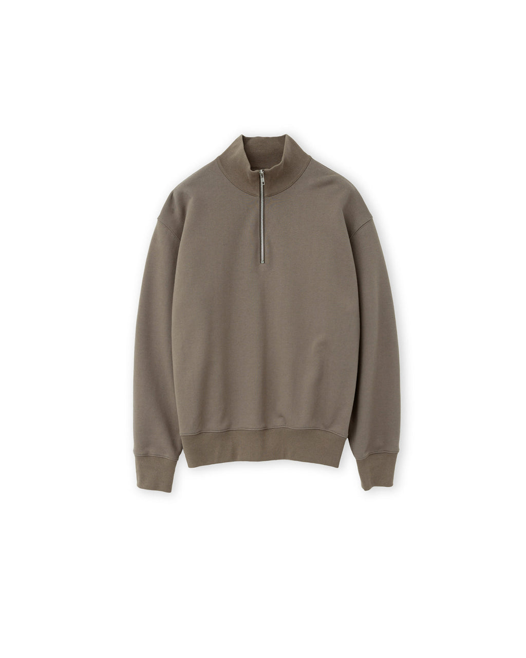 Brownyard - Soft Sweat Half Zip Up (Light Brown) product image 3 | TRAB K-Fashion Australia