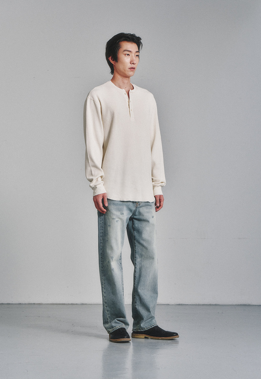 Art if acts - Regular 5P Denim Pants (Used Light Blue) product image 3 | TRAB K-Fashion Australia