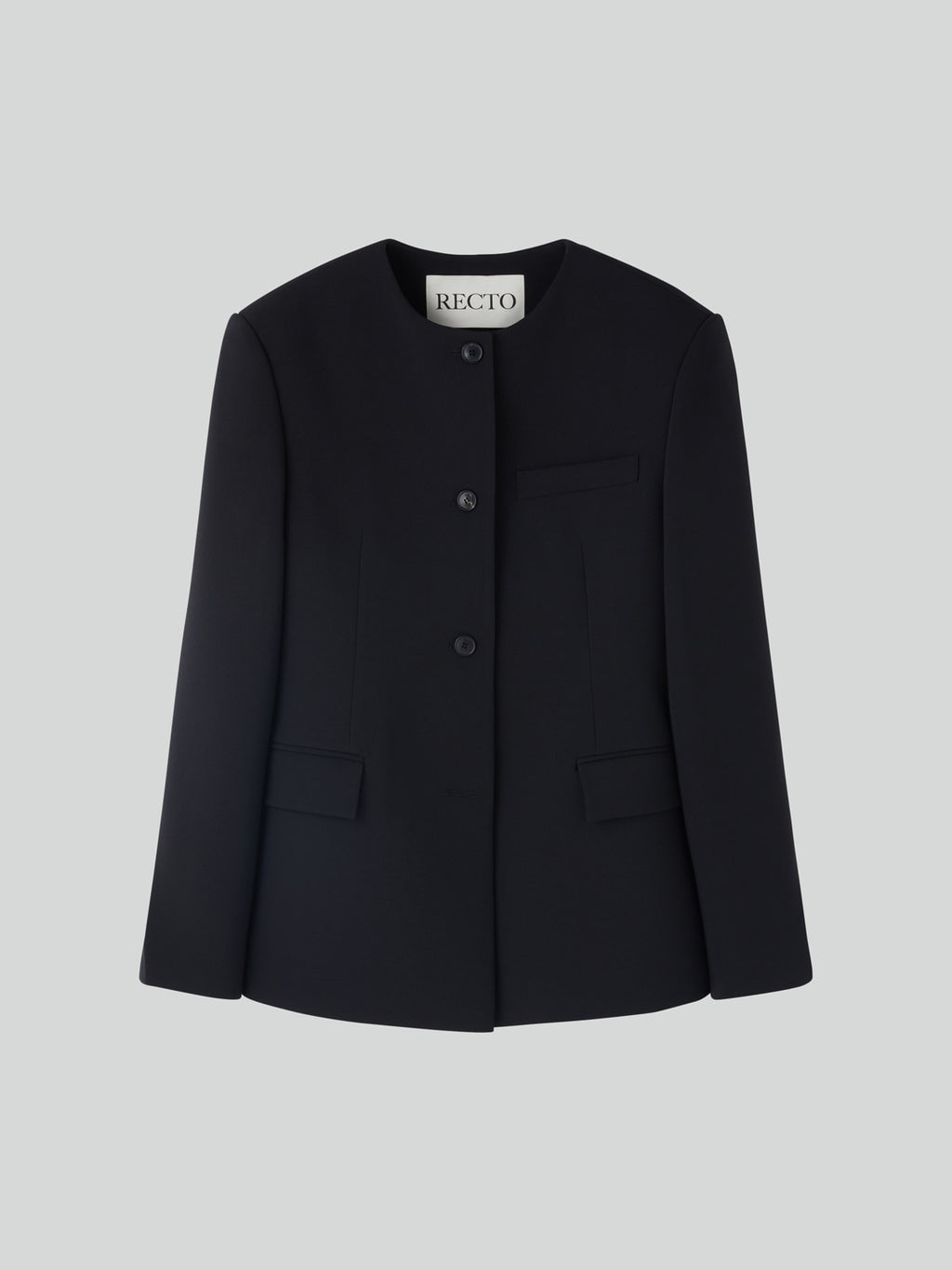 Recto - Collarless Single Jacket (Black) product image 10 | TRAB K-Fashion Australia