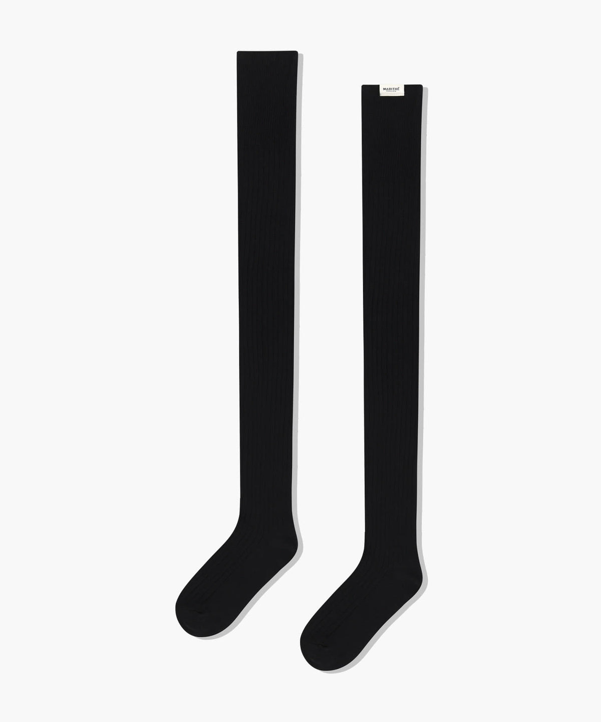 Marithe & Francois Girbaud - Over Knee Long Socks (Black) product image 1 | TRAB K-Fashion Australia