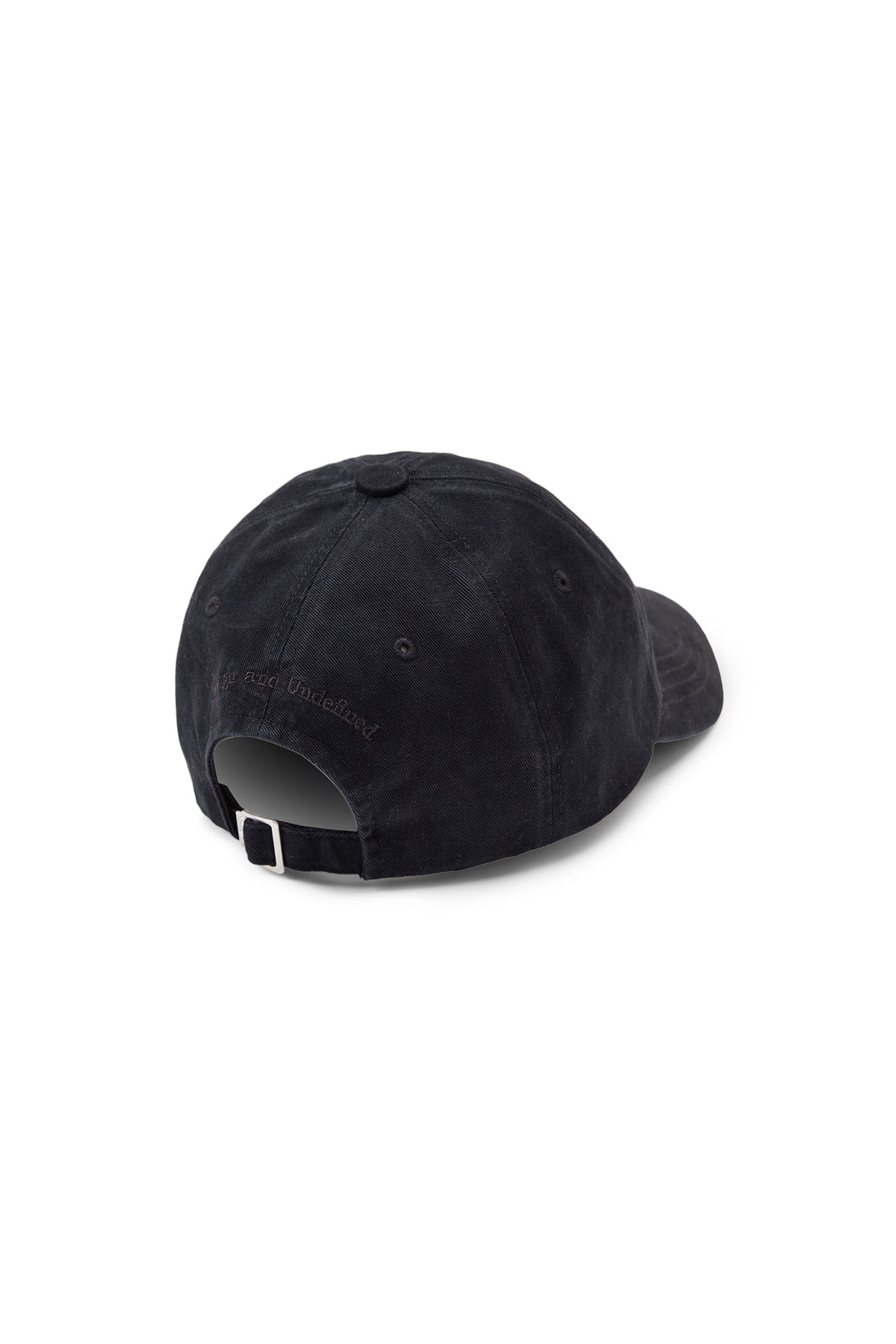 Matin Kim - Washed Circle Logo Ball Cap (Black) product image 3 | TRAB K-Fashion Australia