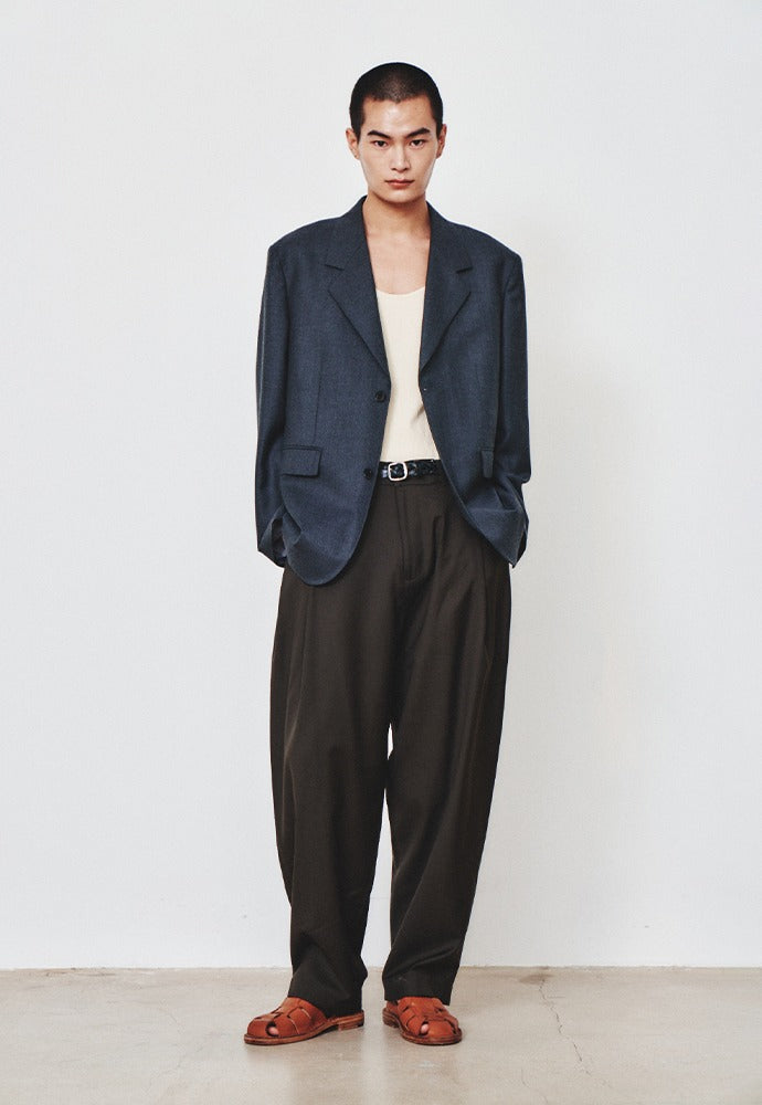 Art if acts - 2 Button Wool Blazer (Charcoal) product image 1 | TRAB K-Fashion Australia