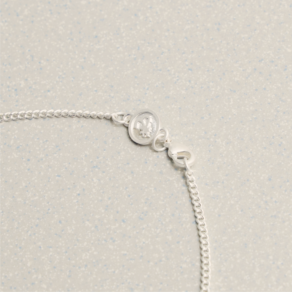 Towtow Archive - Daisy Necklace Circle (Silver) product image 5 | TRAB K-Fashion Australia