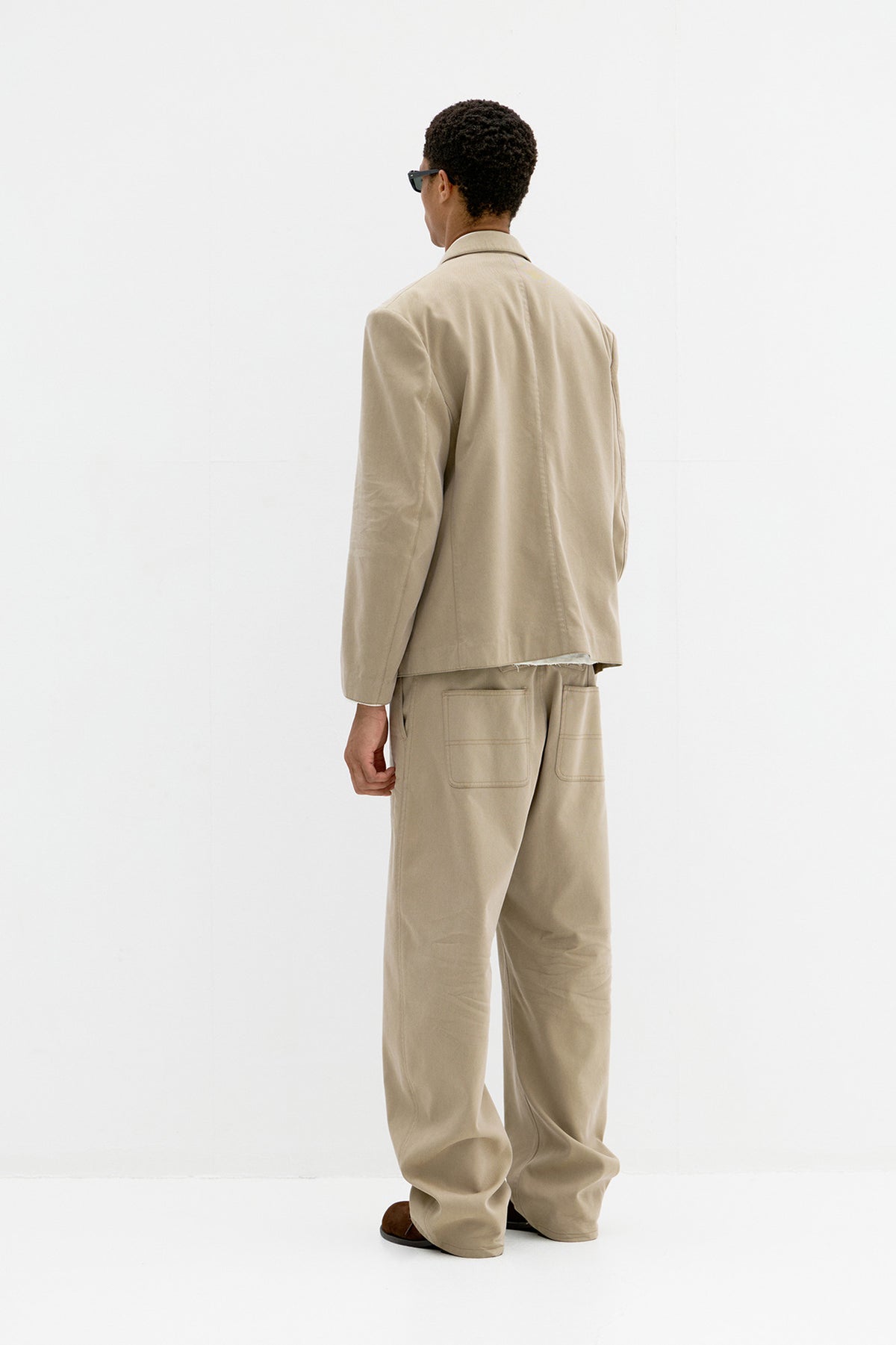Coor - Embo Washed Blazer (Washed Beige) product image 4 | TRAB K-Fashion Australia