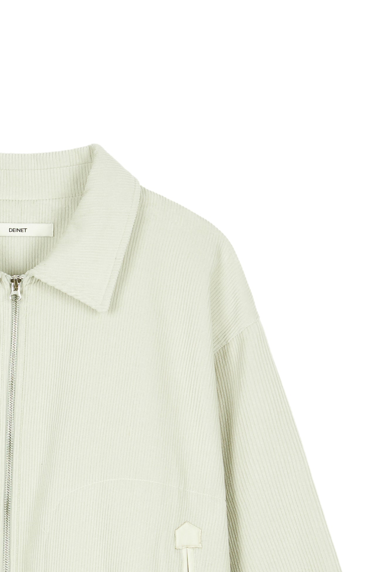 Deinet - D & Friends Corduroy Varsity Jacket (Ivory) product image 11 | TRAB K-Fashion Australia