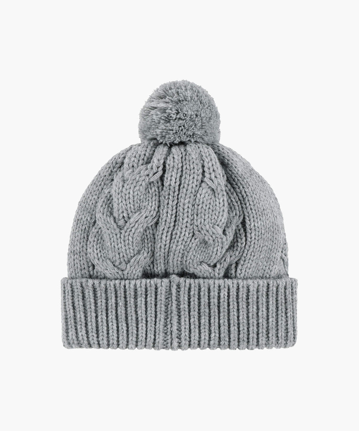 Marithe & Francois Girbaud - Cable Knit Beanie (Melange Gray) product image 2 | TRAB K-Fashion Australia