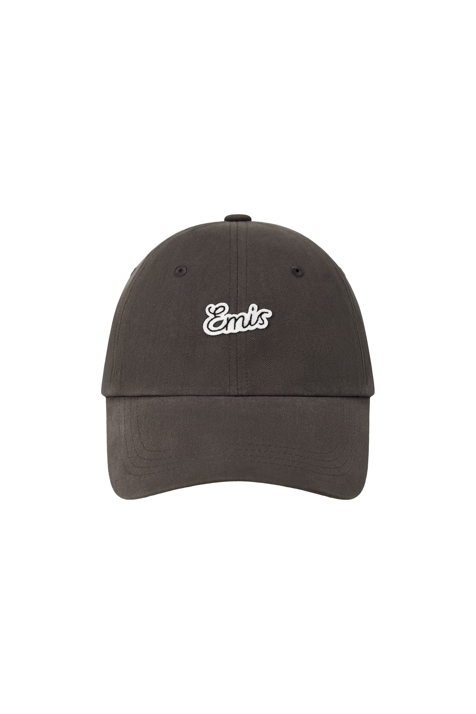 Emis - Small Line Patch Ball Cap (Brown) product image 1 | TRAB K-Fashion Australia