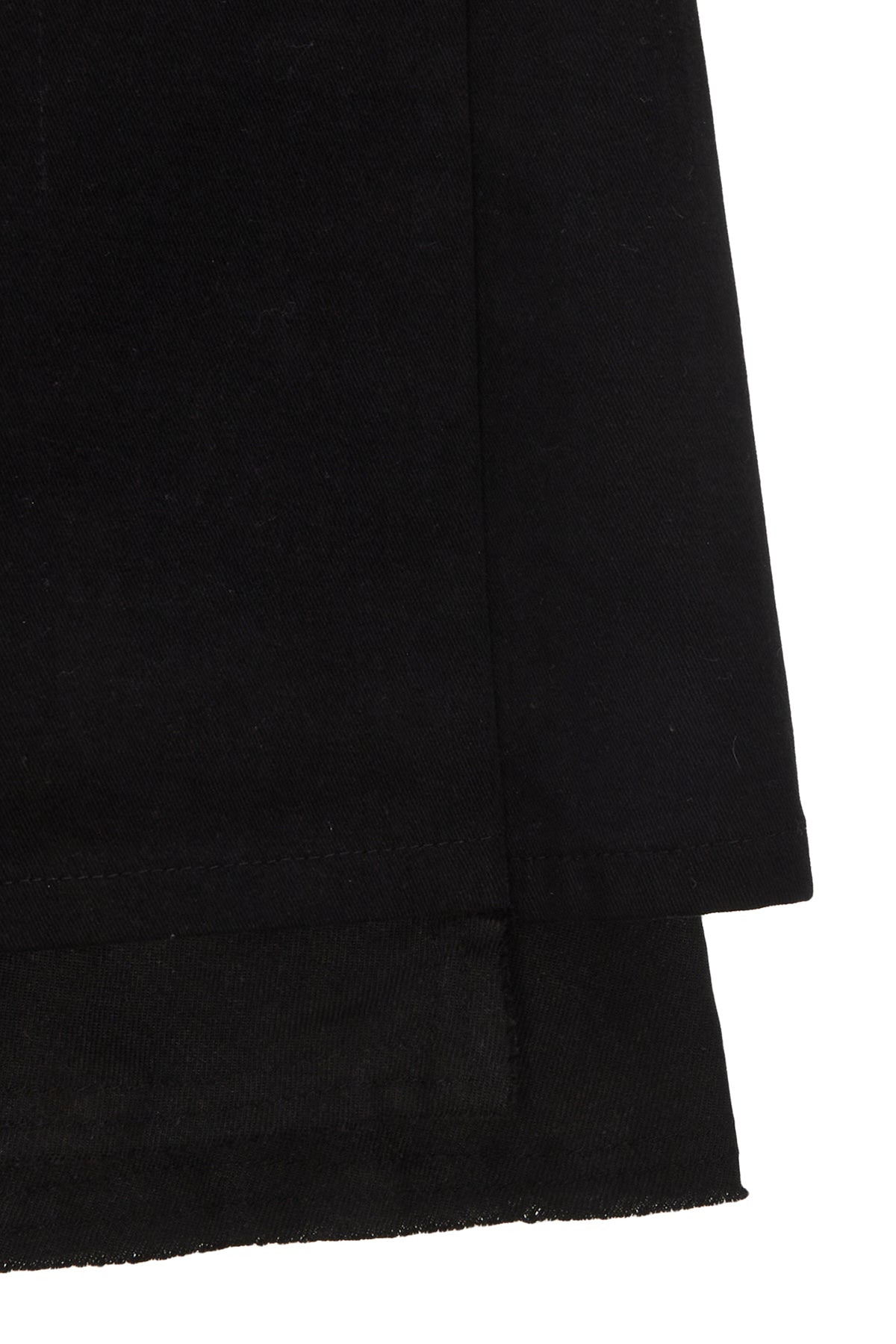 Matin Kim - Layered Belted Mini Skirt (Black) product image 4 | TRAB K-Fashion Australia