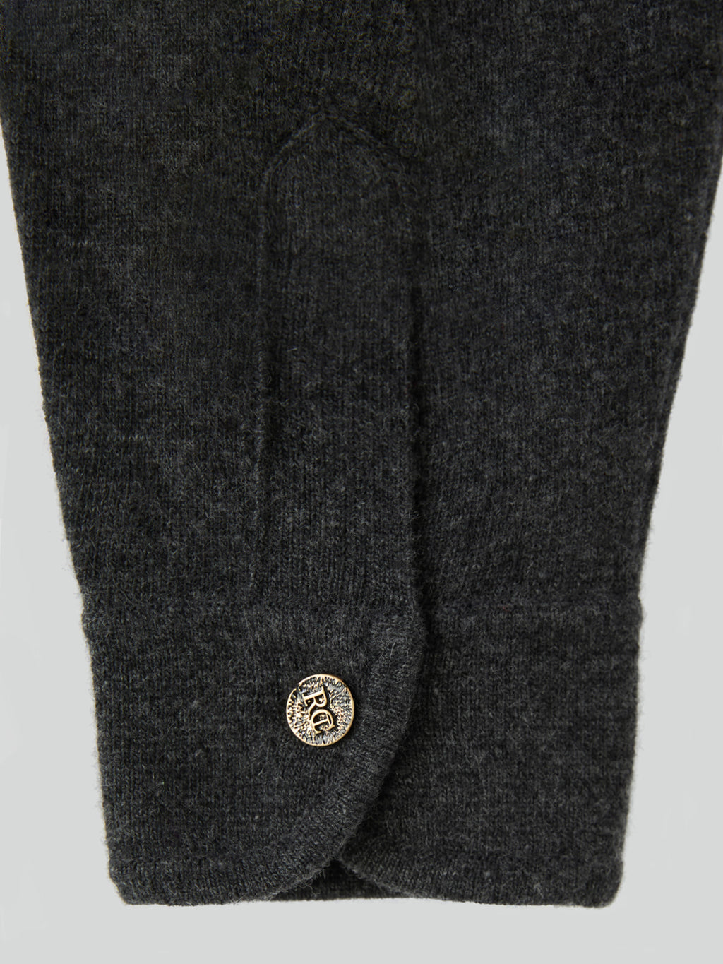 Recto - Shirt Cuffs Detail Knit Top (Charcoal Grey) product image 11 | TRAB K-Fashion Australia