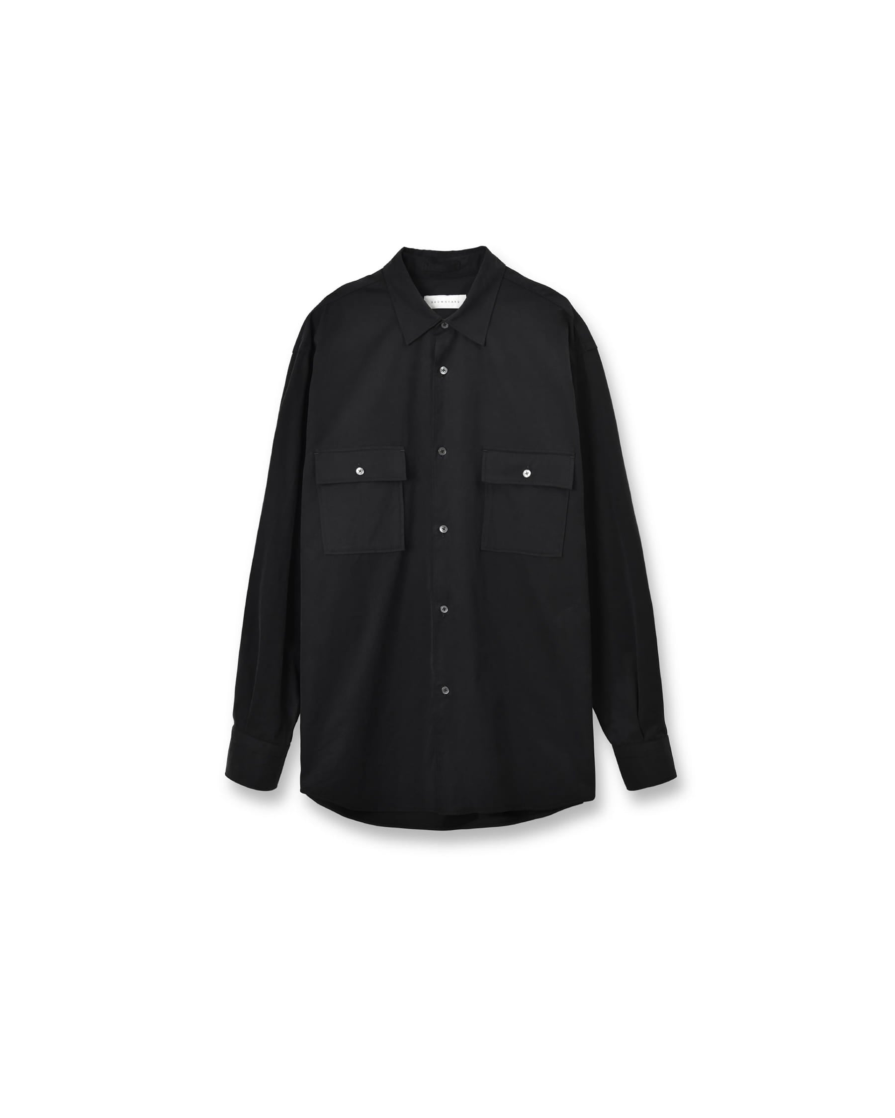 Brownyard - Two Pocket Shirt (Black) product image 4 | TRAB K-Fashion Australia