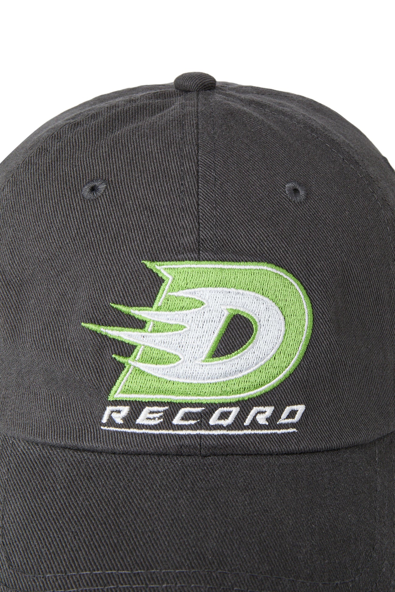 Deinet - Green Fire Records Ball Cap (Charcoal) product image 4 | TRAB K-Fashion Australia