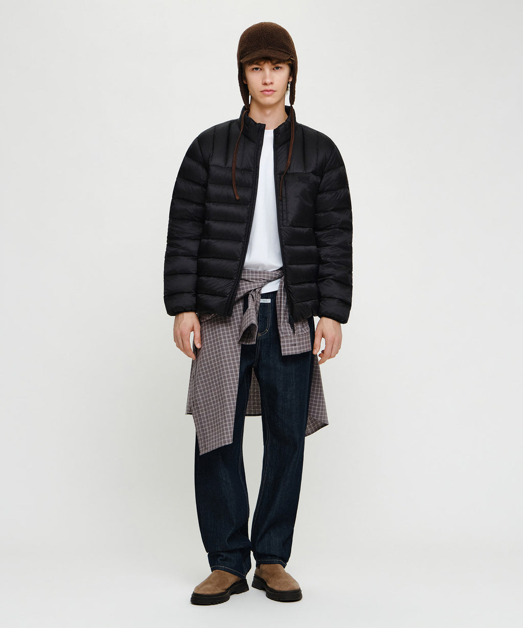 Marithe & Francois Girbaud - High Neck Lightweight Down Jacket (Black) product image 4 | TRAB K-Fashion Australia