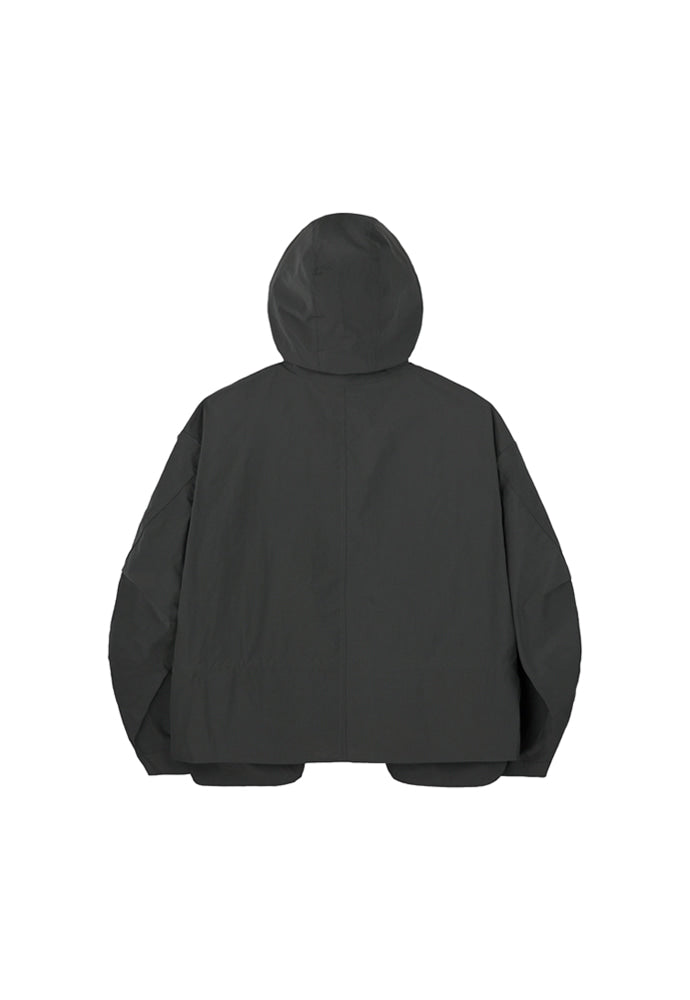 Art if acts - Cropped Fishtail Shield (Charcoal) product image 5 | TRAB K-Fashion Australia