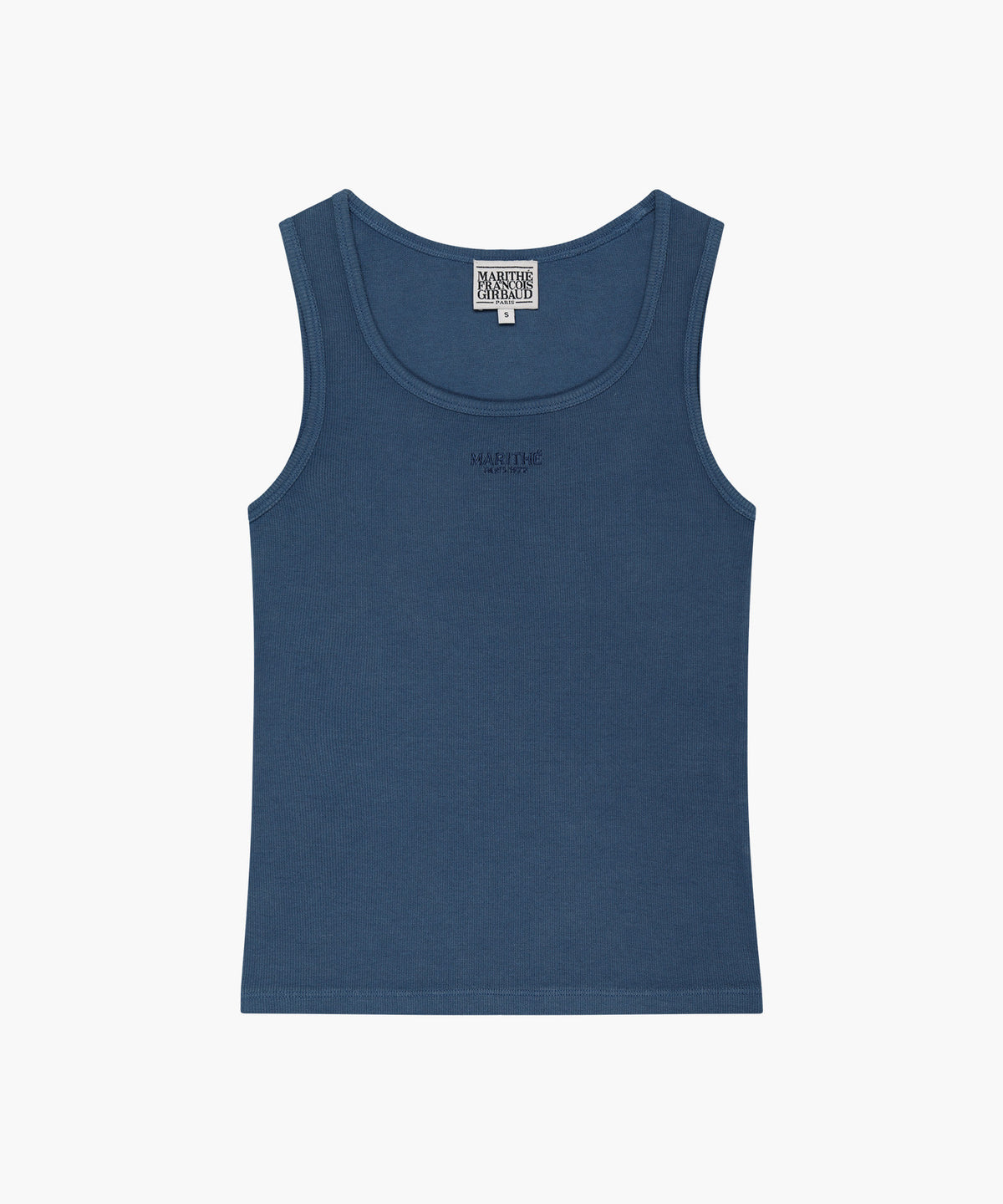Marithe & Francois Girbaud - Regular Logo Sleeveless (Blue) product image 6 | TRAB K-Fashion Australia