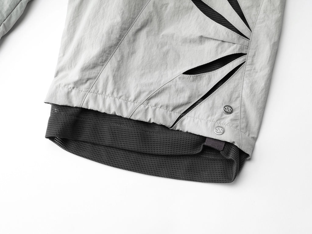 San San Gear - Cut Off Mesh Shorts (Grey) product image 7 | TRAB K-Fashion Australia