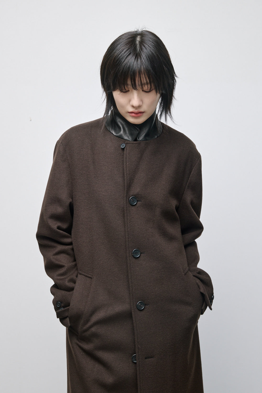 Hatchingroom - Chesterfield Coat Dark (Brown) product image 19 | TRAB K-Fashion Australia