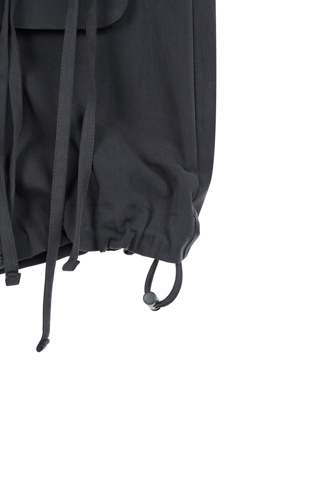 Deinet - String Point Cargo Skirt (Charcoal) product image 13 | TRAB K-Fashion Australia