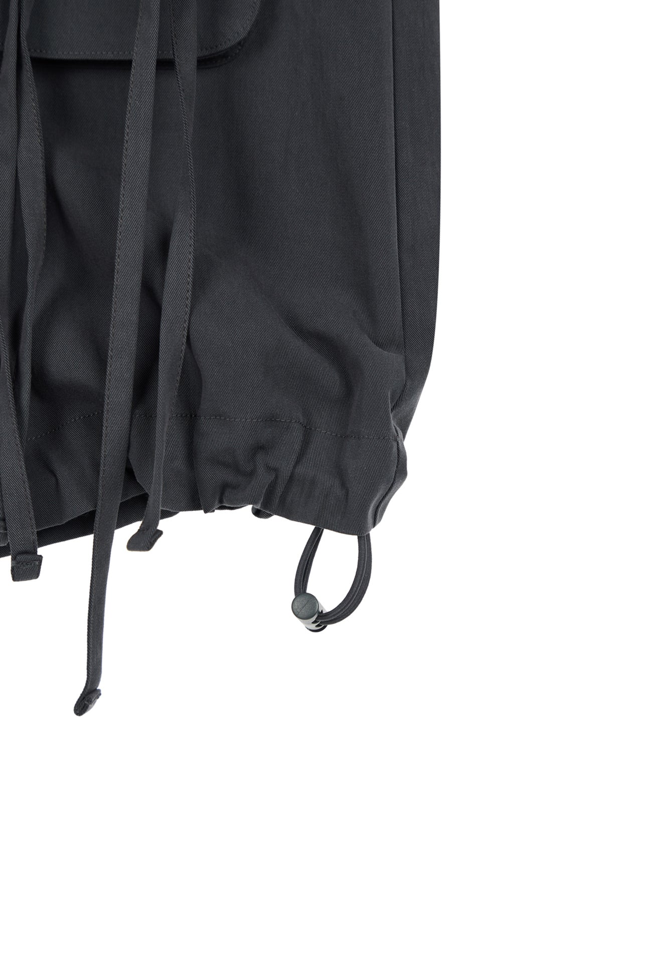 Deinet - String Point Cargo Skirt (Charcoal) product image 13 | TRAB K-Fashion Australia