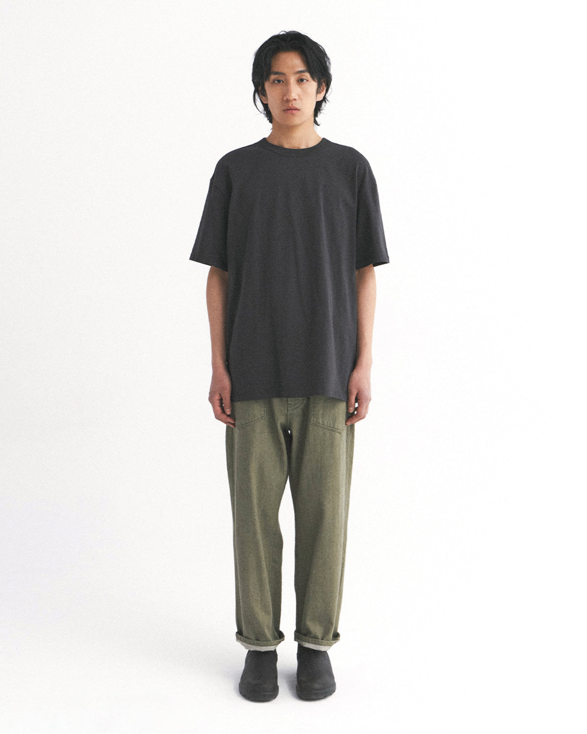 Eastlogue - Racing Club T-shirts (Charcoal) product image 1 | TRAB K-Fashion Australia