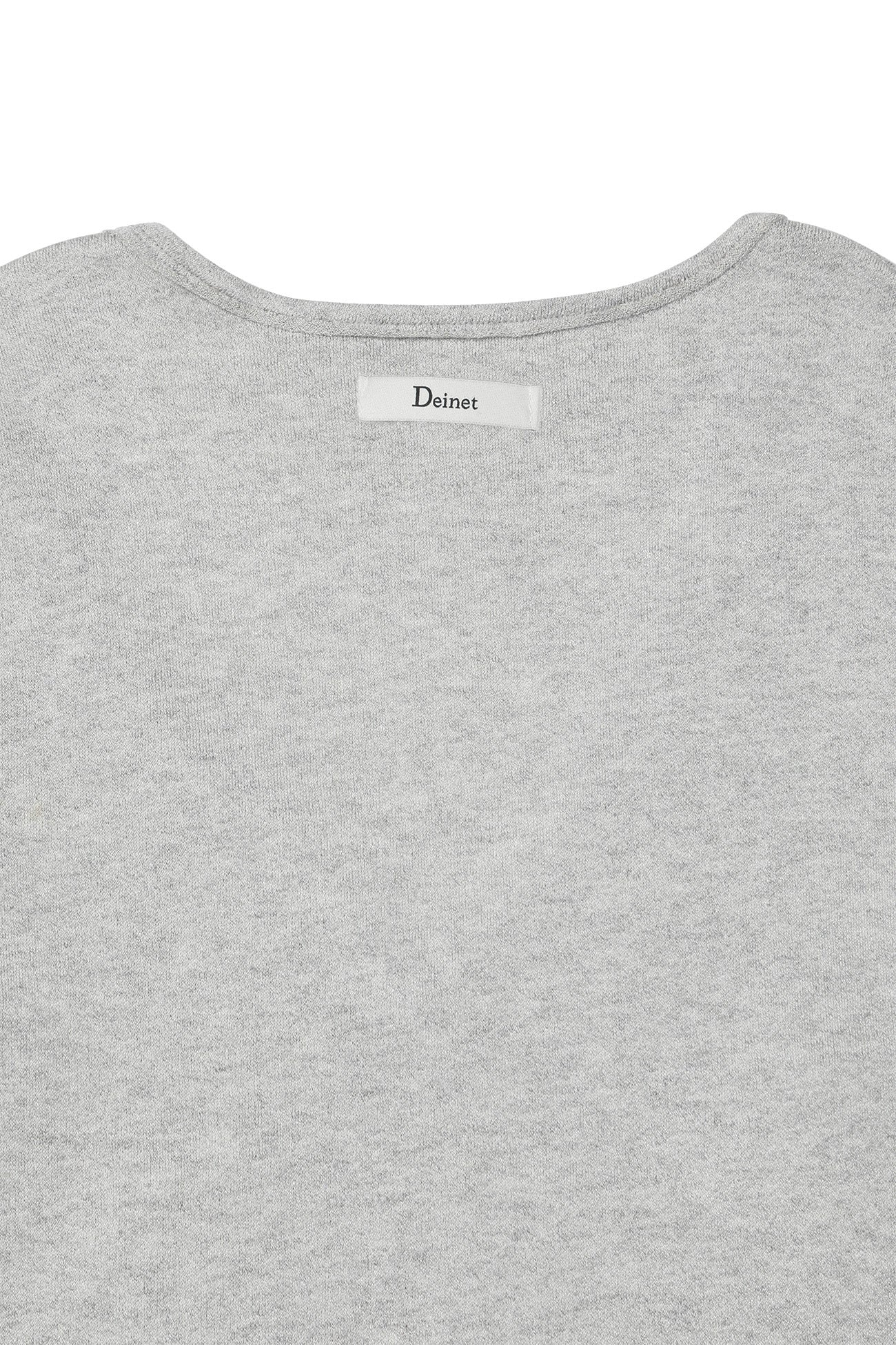Deinet - Raw V Long Sleeve (Melange Grey) product image 12 | TRAB K-Fashion Australia