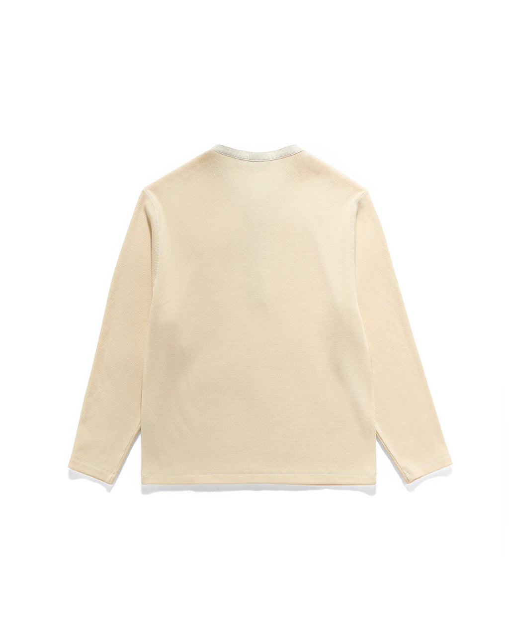 Eastlogue - Anchor Line Henley Neck L.s T-shirts (Cream) product image 7 | TRAB K-Fashion Australia