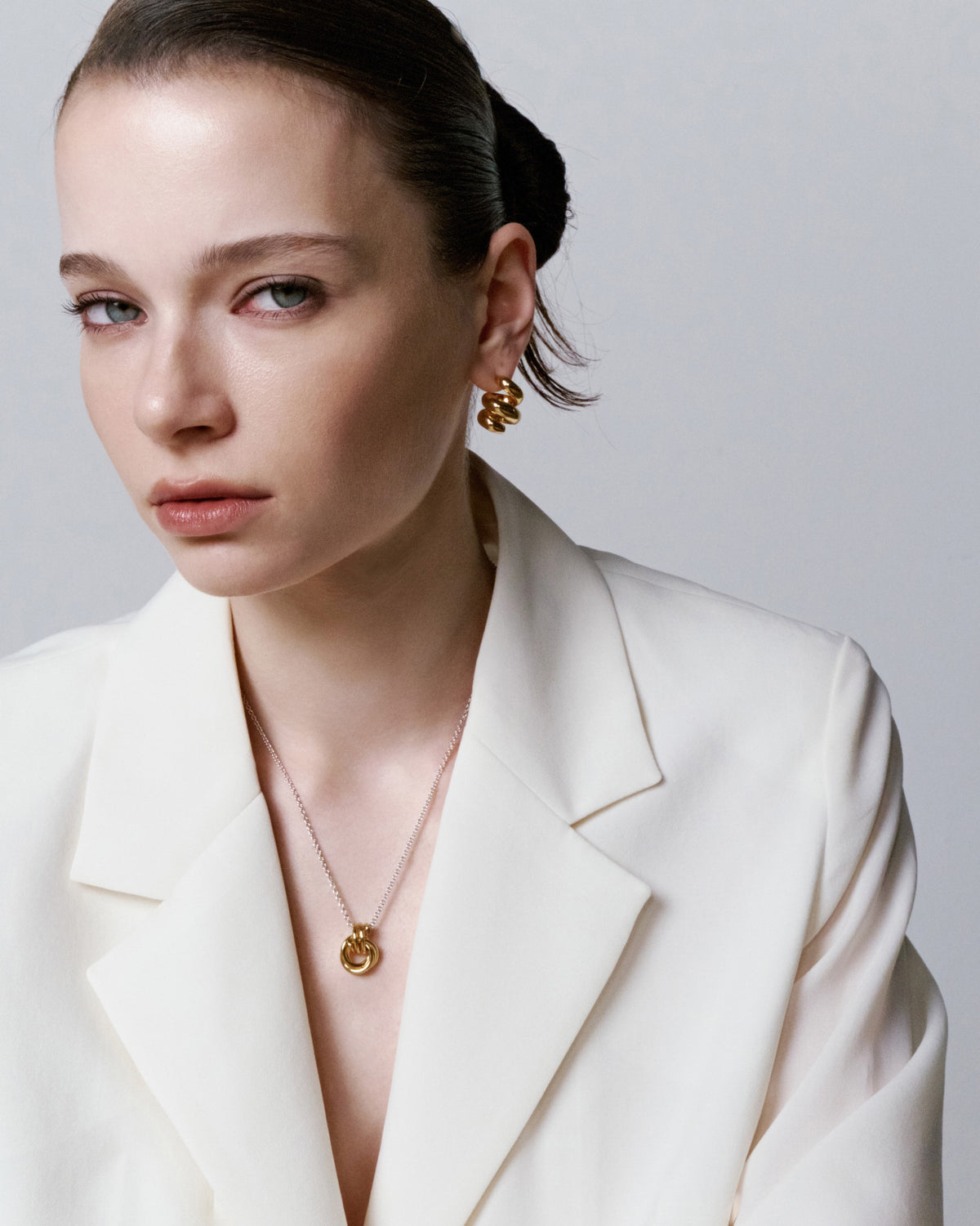 Numbering - Coil Knot Necklace #6812 product image 2 | TRAB K-Fashion Australia