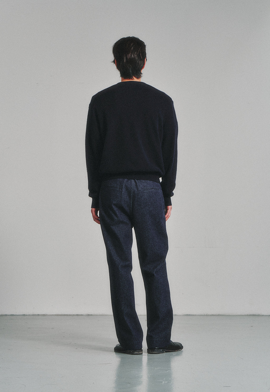Art if acts - One Washed Nep Denim Pants (Indigo) product image 4 | TRAB K-Fashion Australia