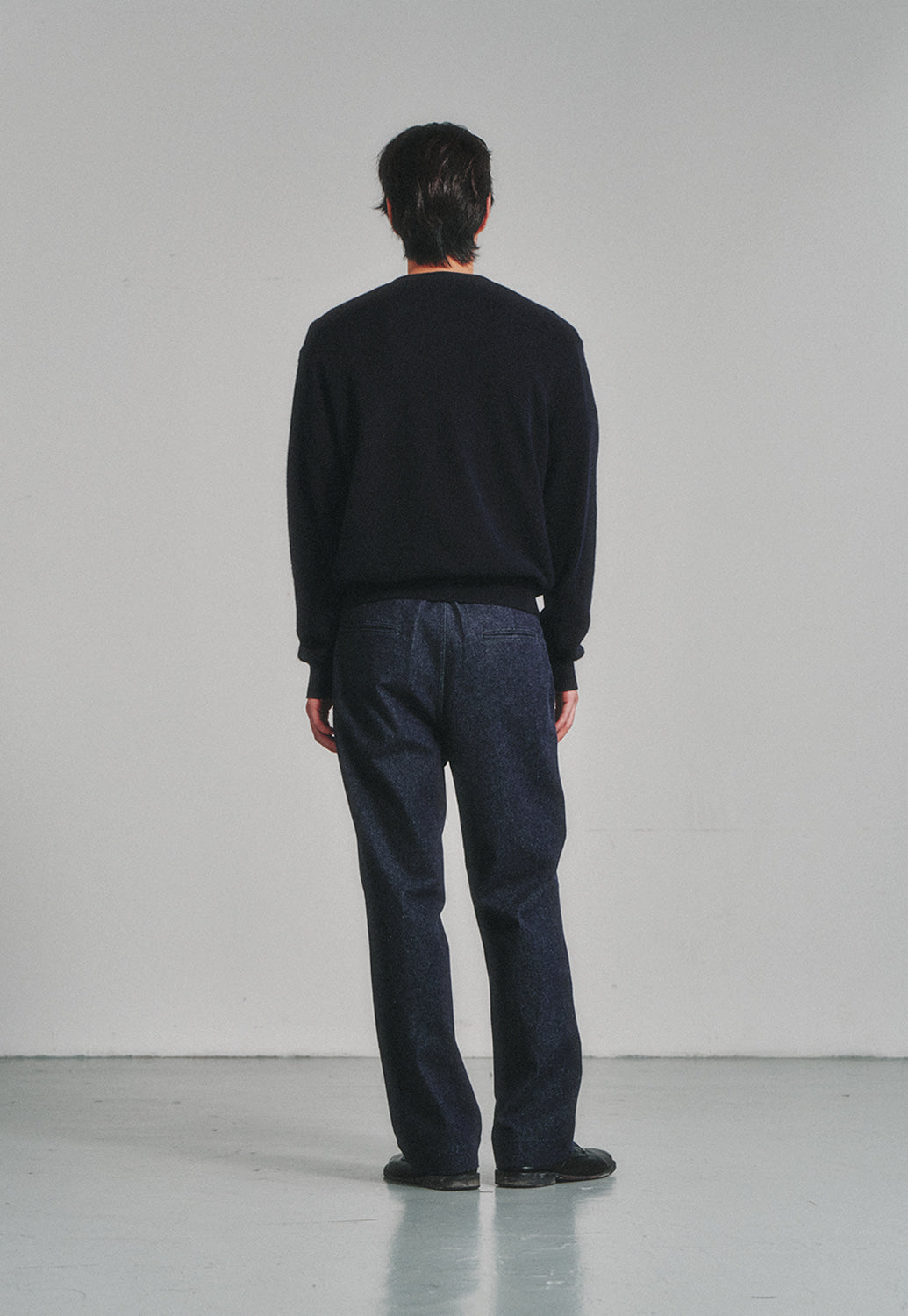 Art if acts - One Washed Nep Denim Pants (Indigo) product image 4 | TRAB K-Fashion Australia