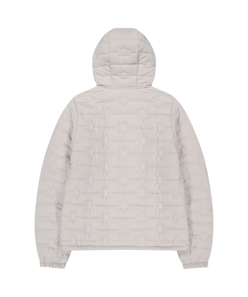 Coyseio - Fluffy Light Padded Jacket (Ivory) product image 15 | TRAB K-Fashion Australia