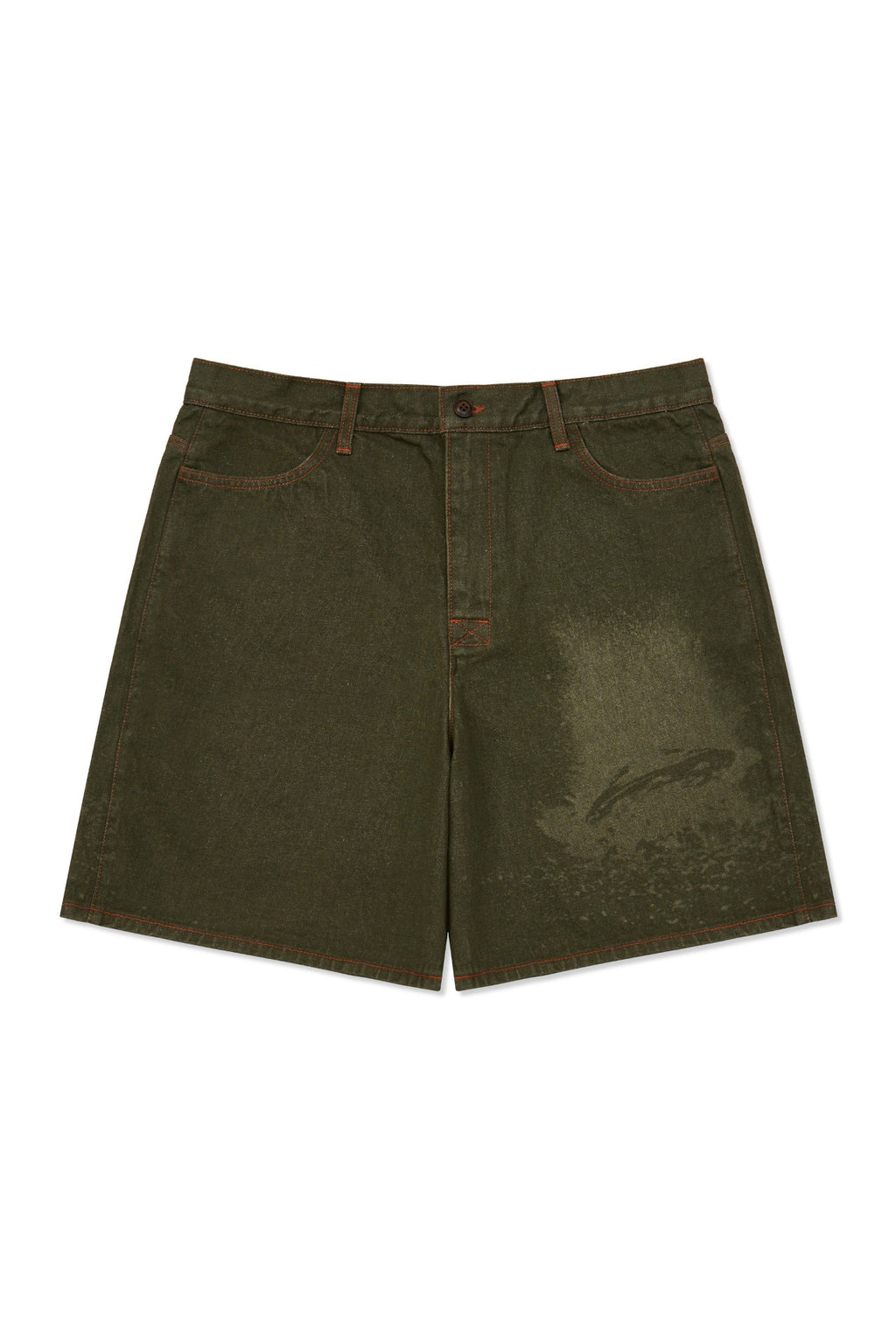 Ioedle - Collision Garden Laser Shorts (Green) product image 2 | TRAB K-Fashion Australia