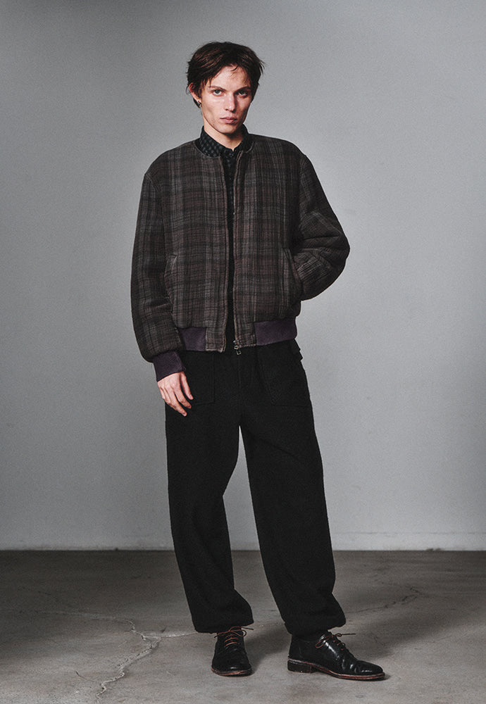 Art if acts - Non Collar Blouson (Vintage Charcoal) product image 3 | TRAB K-Fashion Australia