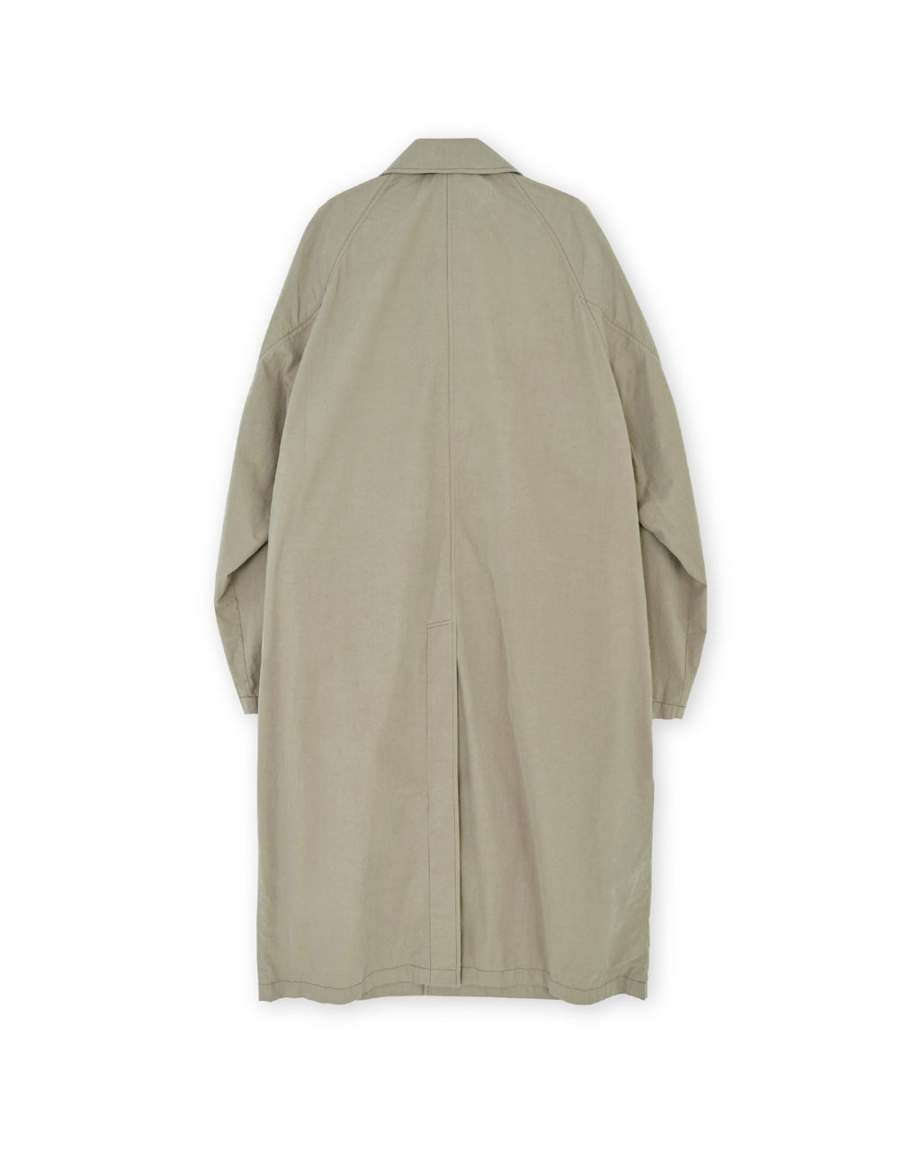 Brownyard - Washed Balmacaan Coat (Dark Beige) product image 6 | TRAB K-Fashion Australia