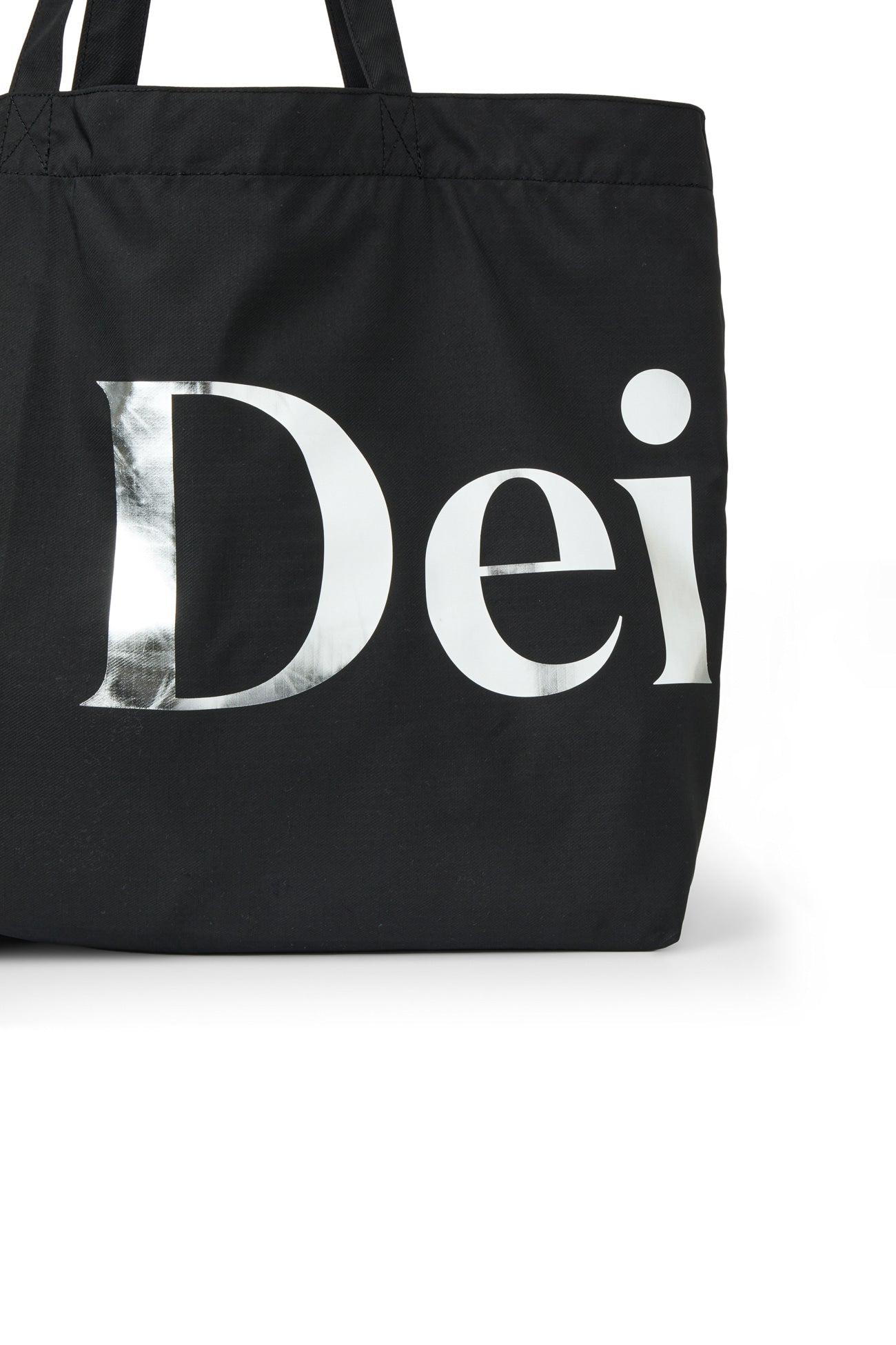 Deinet - Point Logo Shoulder Big Bag (Black) product image 7 | TRAB K-Fashion Australia