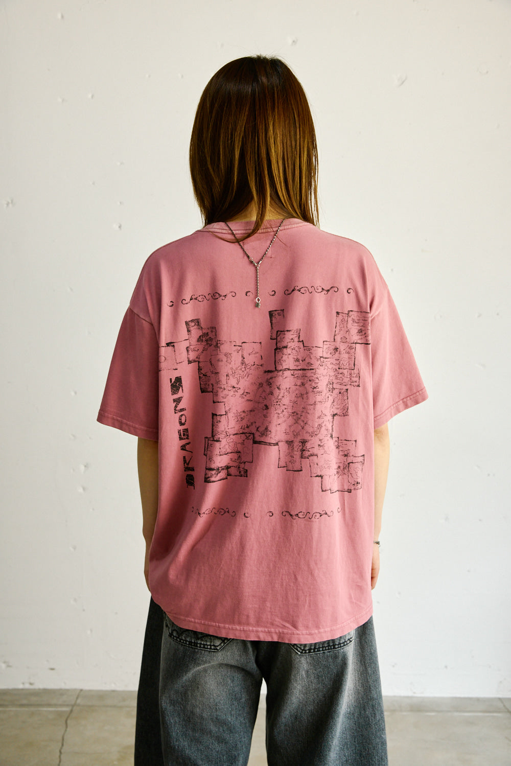 Hatchingroom - Dragon Cards Tee Vintage (Rose) product image 13 | TRAB K-Fashion Australia
