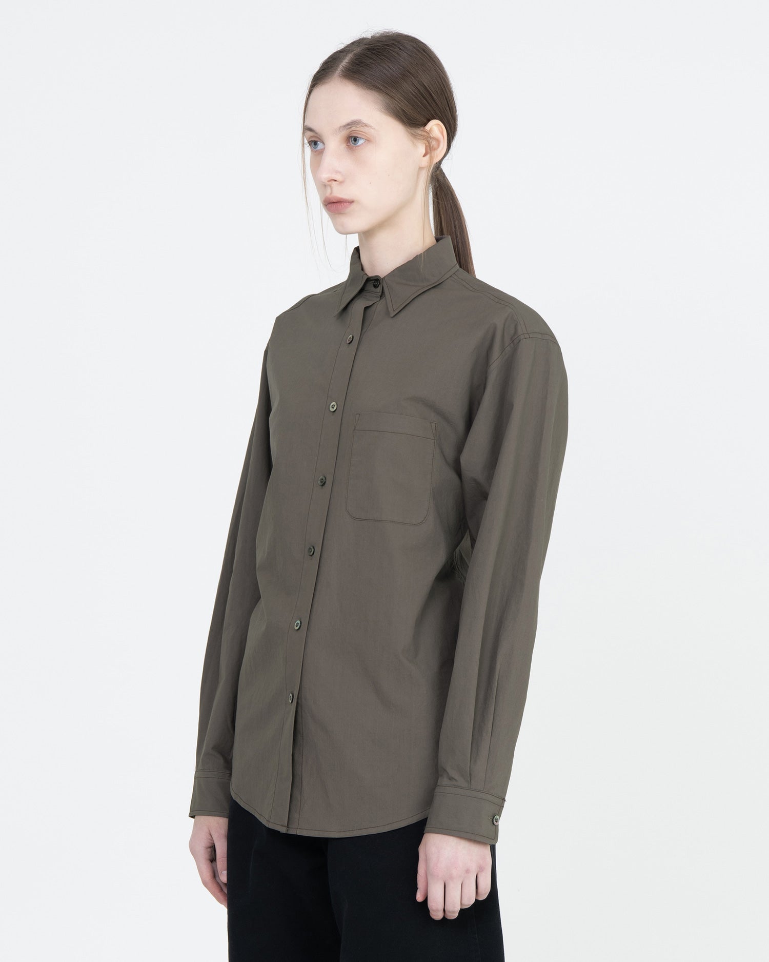 Brownyard - Steady Shirt (Dark Brown) product image 4 | TRAB K-Fashion Australia