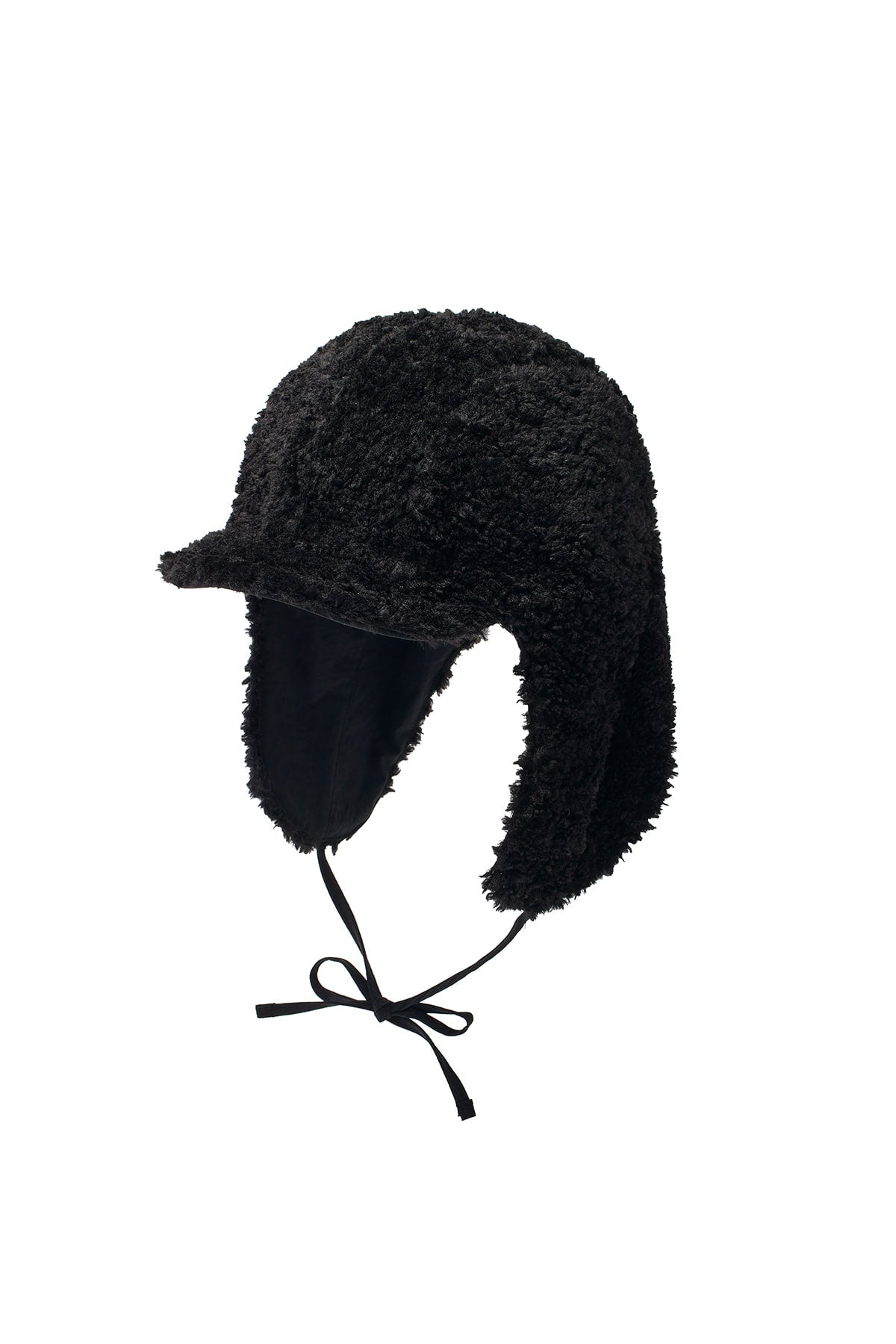 Matin Kim - Matin Reversible Trooper Hat (Black) product image 3 | TRAB K-Fashion Australia