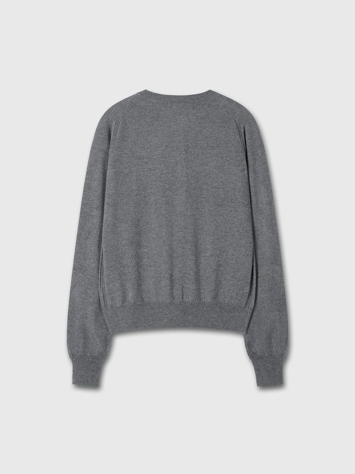 Tonywack - Super Fine Merino Wool Cardigan (Grey) product image 9 | TRAB K-Fashion Australia