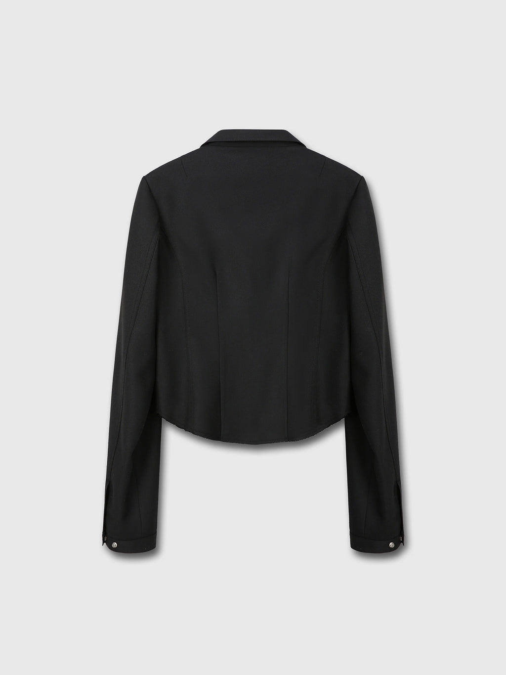 Tonywack - Distressed Wool Short Jacket (Black) product image 9 | TRAB K-Fashion Australia